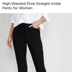 Old Navy High Waisted Pixie Pant Size 14